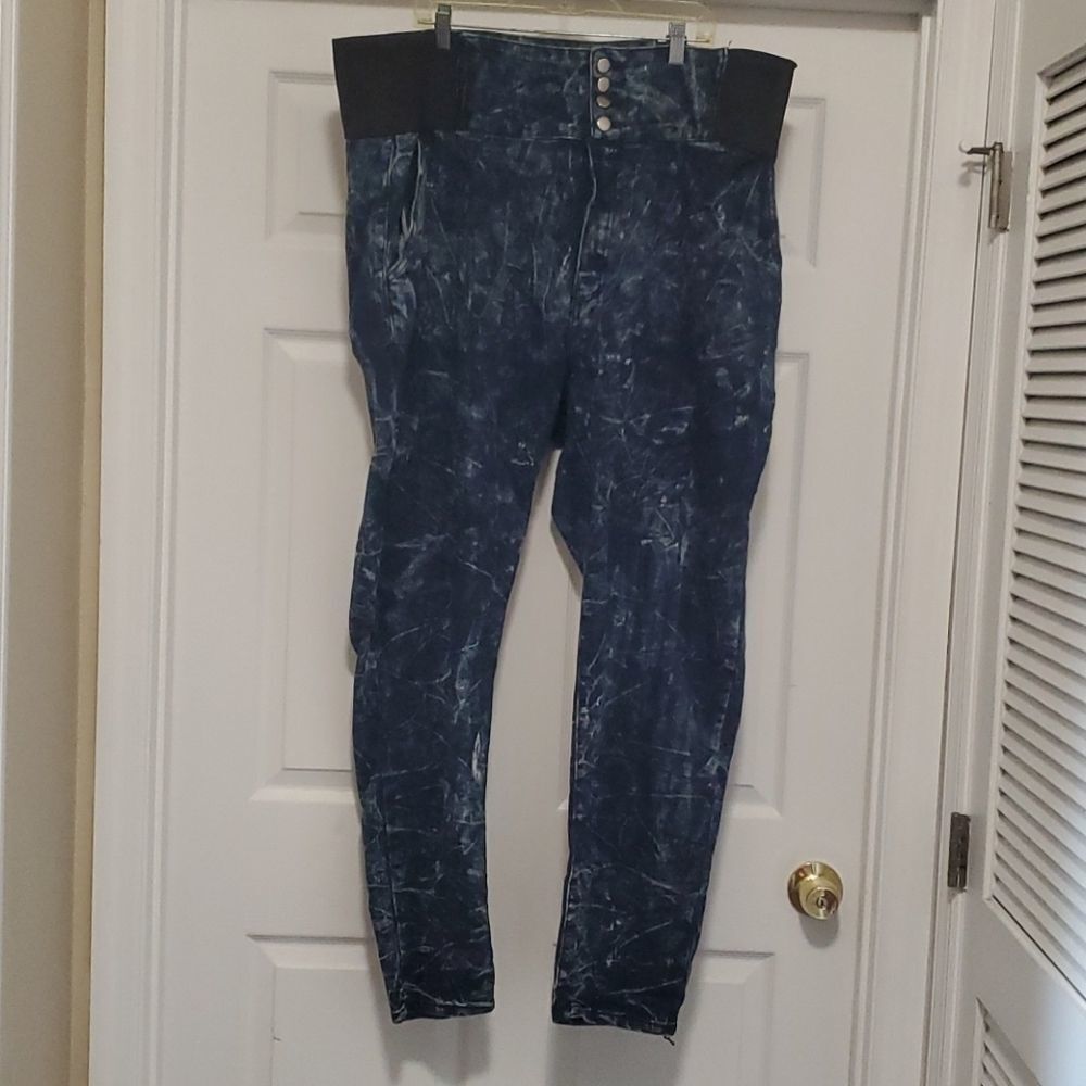 ❣️Lucky Diamond woman blue washed jeans